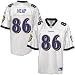 Reebok Batlimore Ravens Todd Heap Replica White Jersey