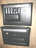 1977-1990 Chevrolet Crewcab Right Side Black Replacement Door Panel Complete Panel Door replaces OEM