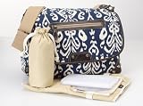 OiOi Baby Ikat Messenger Bag, Blue