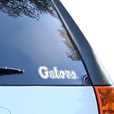 Florida Gators White Wordmark Decal