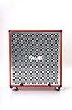 Red Rev 4x12 Speaker Cabinet with Chrome Grill