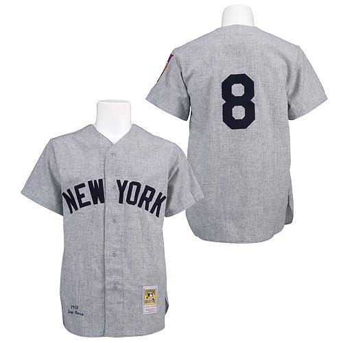 New York Yankees Authentic 1951 Yogi Berra Road Jersey By Mitchell & Ness 40