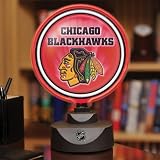 Chicago Blackhawks Neon Puck Lamp