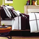 Peacock Alley Luxury Linens Bravado 400-Thread-Count 100-Percent Egyptian Cotton Percale California King Fitted Sheet, White