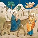 Charity Christmas Cards - Flight into Egypt - 8 Christmas cards. 46p goes to Shelter and St Mungo's