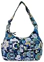 Vera Bradley Mod Floral Blue Cargo Sling Tote