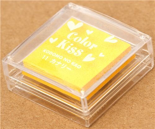 Imagen 2 de Almohadilla de Tinta pequeña Amarilla de Japón