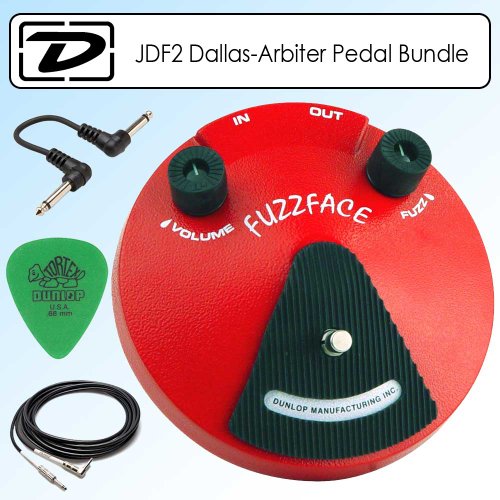 51UYXVyv3xL Dunlop JDF2 Dallas Arbiter Fuzz Face Distortion Pedal Bundle