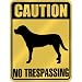New  Caution : Greater Swiss Mountain Dog - No Trespassing  Parking Sign Dog