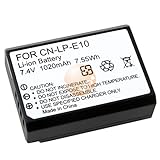 Canon LP-E10 Compatible Li-Ion Battery for Eos Rebel T3