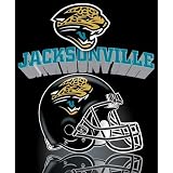 Northwest Jacksonville Jaguars Gridiron Fleece Throw