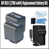 Buy 2 Pack Battery Kit For Canon VIXIA HF M300 HF M30 HF M31 M32 M40 M41 HF S200 H S20... by Butterfly