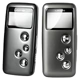 Latte M2 8GB MP3 Player with built-in FM transmitter - Rugged Gun Metal (LP-M28GBBLK)