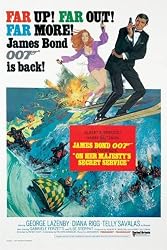 On Her Majesty's Secret Service James Bond George Lazenby 24x36 Poster