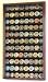 Large Military Challenge Coin Display Case Cabinet Holders Rack w/ UV Protection