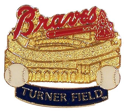 Atlanta Braves Turner Field Pin