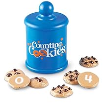 Learning Resources Smart Counting Cookies, 1-3/4 Inch Diameter

