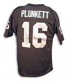 Jim Plunkett Raiders Autographed/Hand Signed Black Jersey