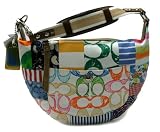 AUTHENTIC COACH HAMPTONS PATCHWORK SMALL HOBO 10441
