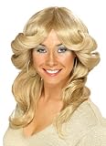 Smiffys 70s Layered Flick (Blonde)