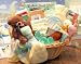 Deluxe Welcome Home Precious Baby Basket - Blue Image