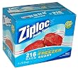 Ziploc Double Zipper Heavy Duty Quart Freezer Bags (216 Bags)