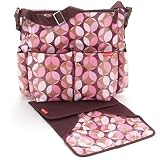 Duo Glam Diaper Bag in Pink Cinnamon