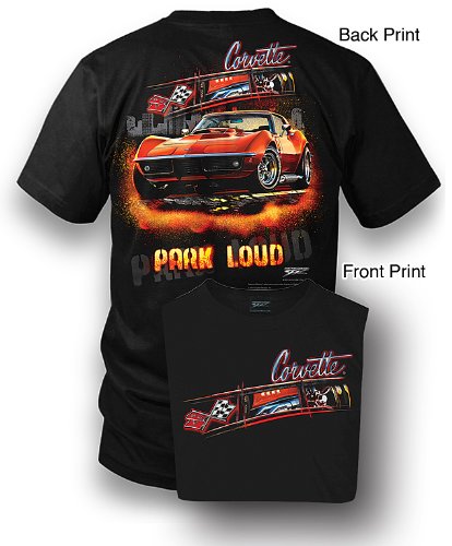 Wicked Metal Corvette shirt - Park Loud - 1969 Corvette shirt