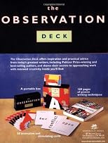 The Observation Deck: A Tool Kit for Writers (Past & Present)