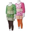 SWAK Girls 7-16 Bright Color Tunic and Legging Set