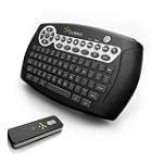Cideko Air Keyboard Wireless Media Keyboard & Gyro Mouse for HTPC, PC, Mac & PS3