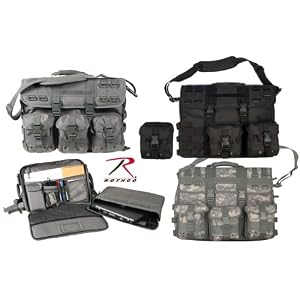 Rothco M.O.L.L.E. Tactical Laptop Briefcase - in your choice of colors