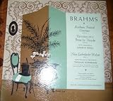 Angel ´ s Music Appreciation Brahms, Academic Festival Overture Op. 80, Variations on a Theme By Haydn Op. 56a and Neue Liebeslieder Op 65 ( Vinyl ) - B0012M9DGC