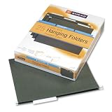 Smead Hanging Folder, Letter, 1/3 Cut Tab, 25 per Box (64035)
