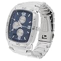 Geneva Platinum Men's Rectangular Bezel Like Watch