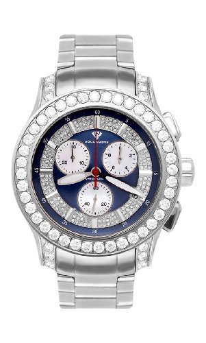 NEW! Aqua Master Men's Masterpiece Diamond Watch, 8.00 ctw