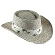 New Straw Fedora Tribly Golfer Gambler Resort Hat Visor