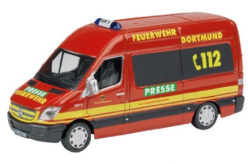 Schuco 452582400 - MB Sprinter II Feuerwehr Presse, Sammlermodell, 1:87 Preisvergleich