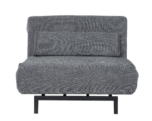 Abbyson Living Bella Gray Convertible Chair/Bed