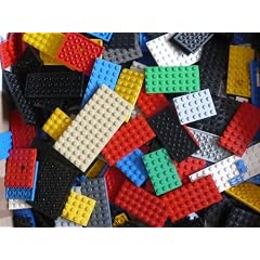 25 LEGO Platten in Farben und Gr��en gemischt