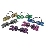 2012 Glitter Glasses - New Year or Graduation Glasses 	1 Pair
