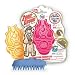KONG ZoomGroom, Dog Grooming Brush, Boysenberry