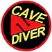 Cave Diver Patch Embroidered Iron On Scuba Diving Cavern Emblem Souvenir