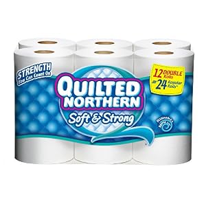 Quilted Northern Soft and Strong Double Roll (12 Rolls)