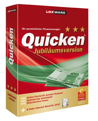 Quicken 2012 EV Jubiläumsversion (Version 20.00)