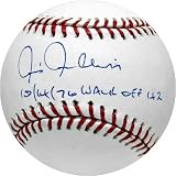 Chris Chambliss Autographed MLB Baseball with 10/14/76 Walk Off HR Inscription
