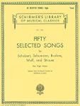 50 Selected Songs by Schubert, Schuma...