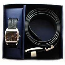 Ben Sherman S950.71BS Gents Black Leather Strap Watch and Matching Belt