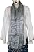 Silk Scarf Rectangular Womens Accessory 28 x 80 inches (psrf088)