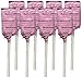 See's Candies Strawberry Cream Lollypops (8 Lollypops)